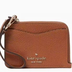 Kate Spade New York Brown Wrislet Cardholder